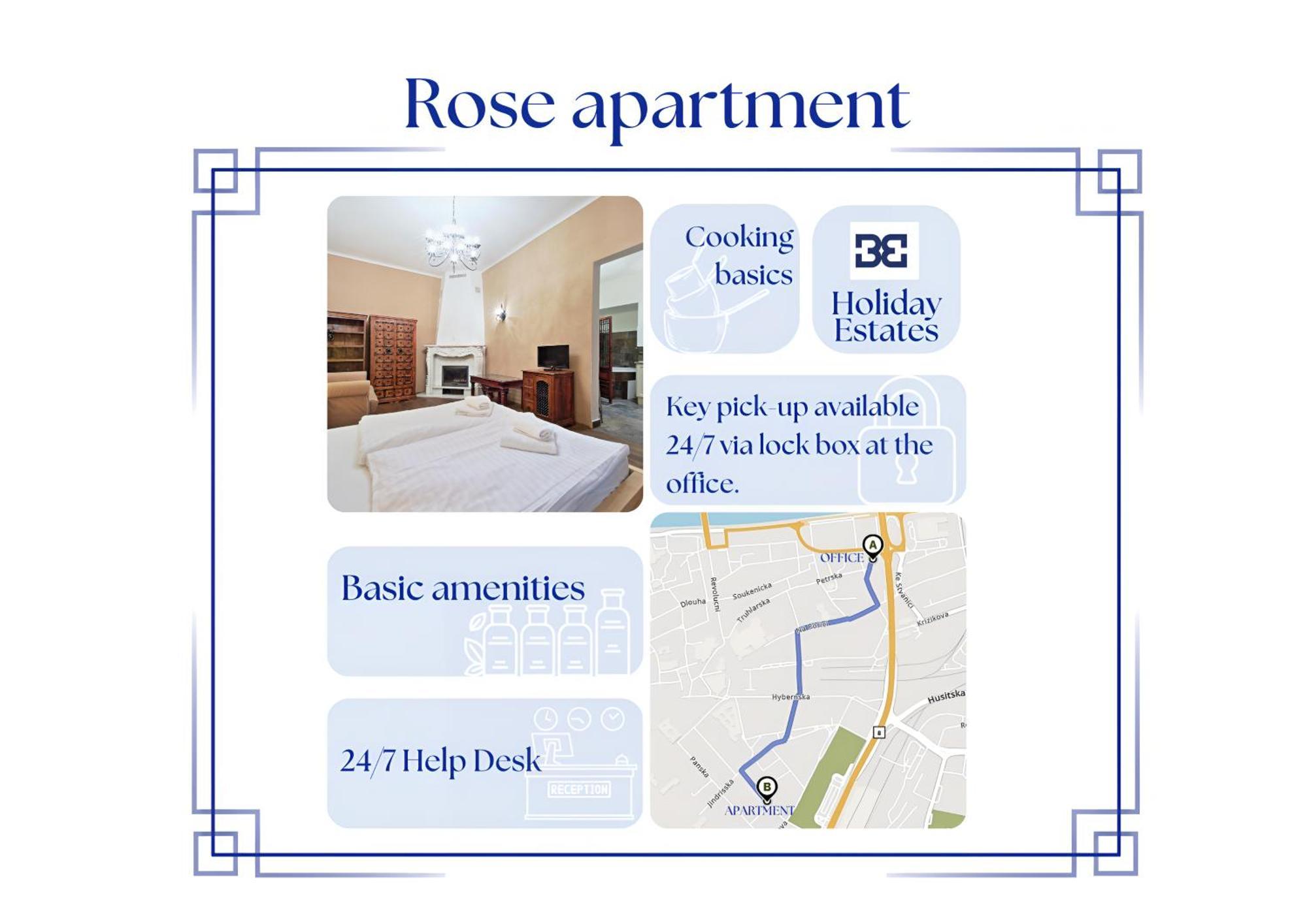 Rose Antique Apartment Прага Екстериор снимка